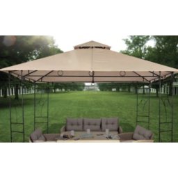 Metalna gazebo tenda 3x3 Panama bež 003