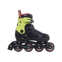 Roler pw126b-10 black/neon green alu s(33-36) abec5 pu action 2021 ( 3090230 )