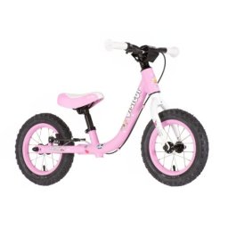 Visitor Bicikl gur gur 12" roze beli ( 1120107 )