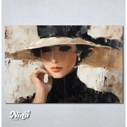 Slike na platnu Skriveni pogled Nina688_P