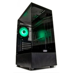 Kuciste Fusion 3333 ATX, staklena prednja i bocna strana, ugradjen 1x ARGB kuler, Crno