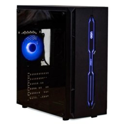 Kuciste Joker K27 ATX, providna stranica, ugradjen 1x RGB kuler, crno