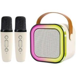 Lexa lx-12 beige bluetooth led zvučnik