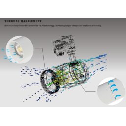 LED ŠINSKI REFLEKTOR LI4033, MF, 20W, 3U1 DMB, Crni