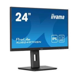 Iiyama 23.8" xub2497hsn-b2 1920x1080 100hz, 1ms, usb c docking 65w, rj45 ( 6052 )