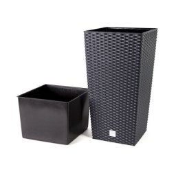 Saksija Ratan sa uloškom 27x27x50 cm ( 17455 )