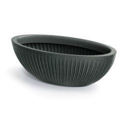 Saksija Latia Oval 58cm - granit intenziv 462GR ( 20103 )