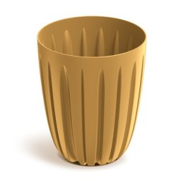 Saksija Wario standard 14cm sa rezervoarom - senf žuta 117U ( 19952 )