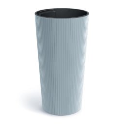 Saksija Lamia visoka 25cm sa uloškom - svetlo siva 443U ( 20006 )