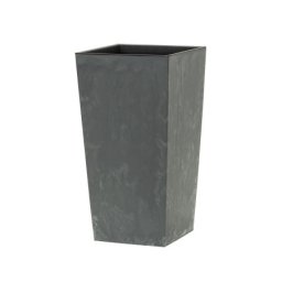 Saksija reljefna kvadratna 22x22x42 cm ( 13132 )