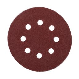 Hoteche Brusni papir 125mm P180 na čičak sa rupama 50/1 Alu oxide ( 19594 )