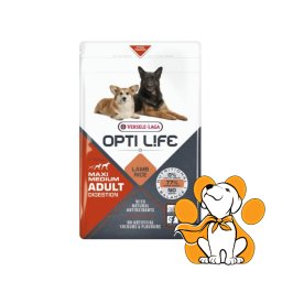 Versele-Laga Opti Life Adult Digestion Medium&Maxi Lamb 2,5kg, Hrana Za Pse