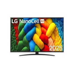 LG 50NANO81A3A/ NanoCell/ 50"/ 4K Ultra HD/ smart/ webOS 25/ crna Televizor ( 50NANO81A3A )