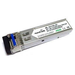 Maxlink 1.25G SFP optički modul, ML-S3155-20, WDM(BiDi), SM, Tx 1310/Rx1550nm, 20km, 1x LC konektor, DDM ( 6198 )