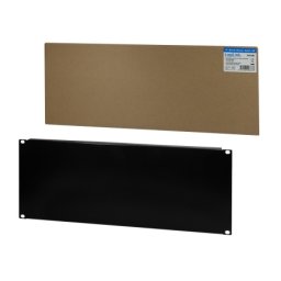 LogiLink 19" Solid Blank Panel 4U, black ( 6120 )