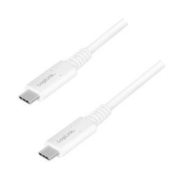Logilink USB 4 Gen 3x2 Type C cable, C/M na USB - C/M, E mark, PD, 8K, bela ( 6158 )