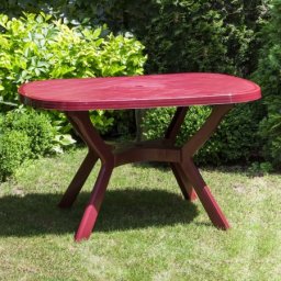 Baštenski sto plastični ovalni 1250x800cm ( 14026 )