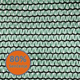 Mreža za zasenu 1,5x10m 80% ( 17125 )