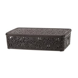 Korpa čipkasta 39x27x10cm sa poklopcem ( 18591 )