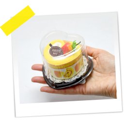 POKLON PEŠKIRIĆ srce torta sa višnjom mix 8 boja OP24603 WY