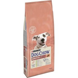 DOG CHOW hrana za pse Adult All breeds Sensitive - Losos 14kg