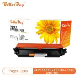 Toner BetterDay CF217XXXL / CRG047XXXL zam. kaseta za HP/Canon 6k (sa cipom)