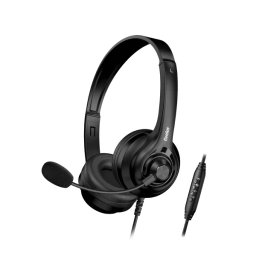 Slušalice sa mikrofonom Genius HS-235U USB-A crne