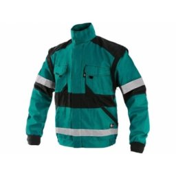 Canis Radna bluza luxy bright zeleno-crna vel.62 ( 67053 )