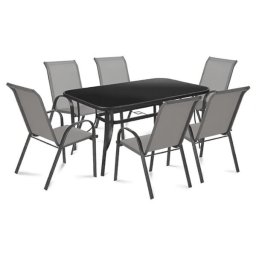 Baštenski set sto sa 6 stolica Rodos
