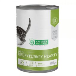 NP Kitten Beef & Turkey Hearts - 400 g