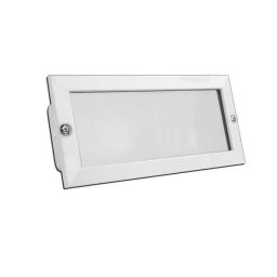 SPOLJNA ZIDNA UGRADNA LAMPA 1XE27 BELA GL 60B BRILIGHT
