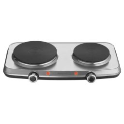 Električni rešo Sencor SCP 2256SS/snaga 2500W/dve ringle 18+15cm/siva