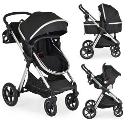 MONI Kolica ALINA 2u1 Black Onyx + auto sedište