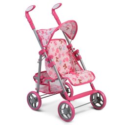 MONI Kolica za lutke Flower Garden
