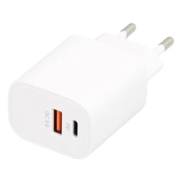 E-GREEN Superbrzi strujni punjač sa USB3.0 i USB 3.1 tipC ulazom 5V/3A 20W