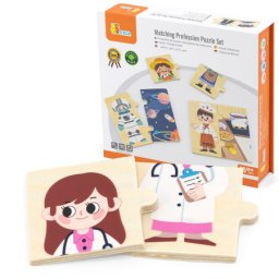 Viga puzzle poveži zanimanja ( 37162 )