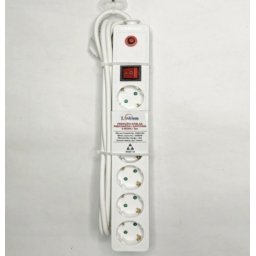 Linkom kabal produzni 6r/3m sa prekidacem I zastitom beli ( 010-0813 )