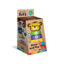 Kids hits drvena kula za slaganje tigar ( KH20014 )