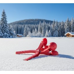 Prosperplast okalup za pravljenje snežnih grudvi, crvene ( PR IKUL80-1788C )