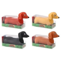 Ozzo squeezy dog gumena igračka jazavičar miks ( 894368 )