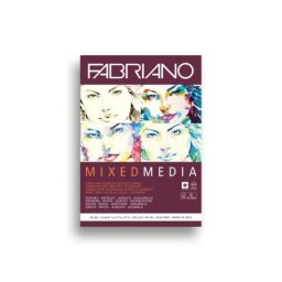 Fabriano mixedmedia blok sa spiralom a5 250g 40 lista ( 190029 )