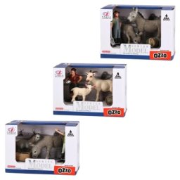Ozzo series model igračka set figura farmer i životinje miks 4073149 ( 867127 )