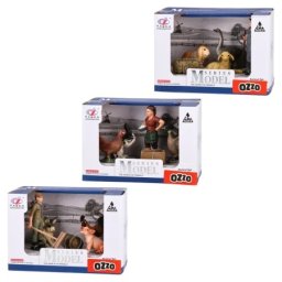Ozzo series model igračka set figura farmer i životinje miks 4073145 ( 867123 )