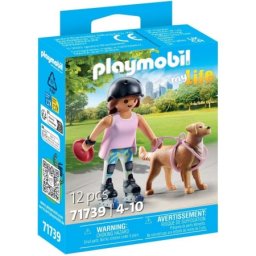 Playmobil My life Zabava na rolerima sa retriverom ( 1043718 )