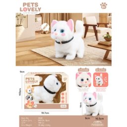 Hk mini plišana igračka ljubimac, maca ( A097729 )