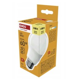 Emos zl5f47 Led sijalica basic a60 8,8w(60w) 806lm e27 ww ( 3647 )