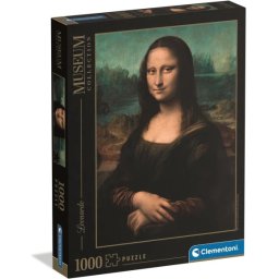 Clementoni puzzle 1000 hqc museum - mona lisa ( CL37085 )