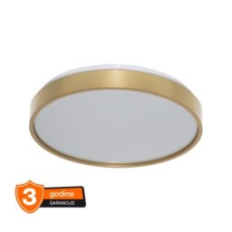Ledvance Osram LED plafonjera sa sen. 18W 4000K IP20 zlatna ( 4099854653186E )