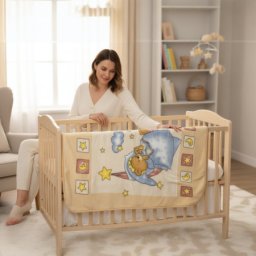 Bebi ćebe Sweet Winnie -100x120cm Cream color ( VLK000363-sweetwiniecream )