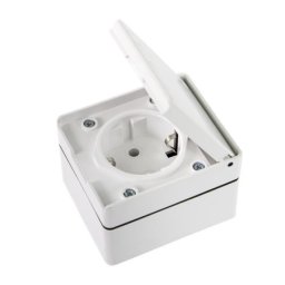 Priključnica dvopolna OG IP54 pvc ( 16632 )